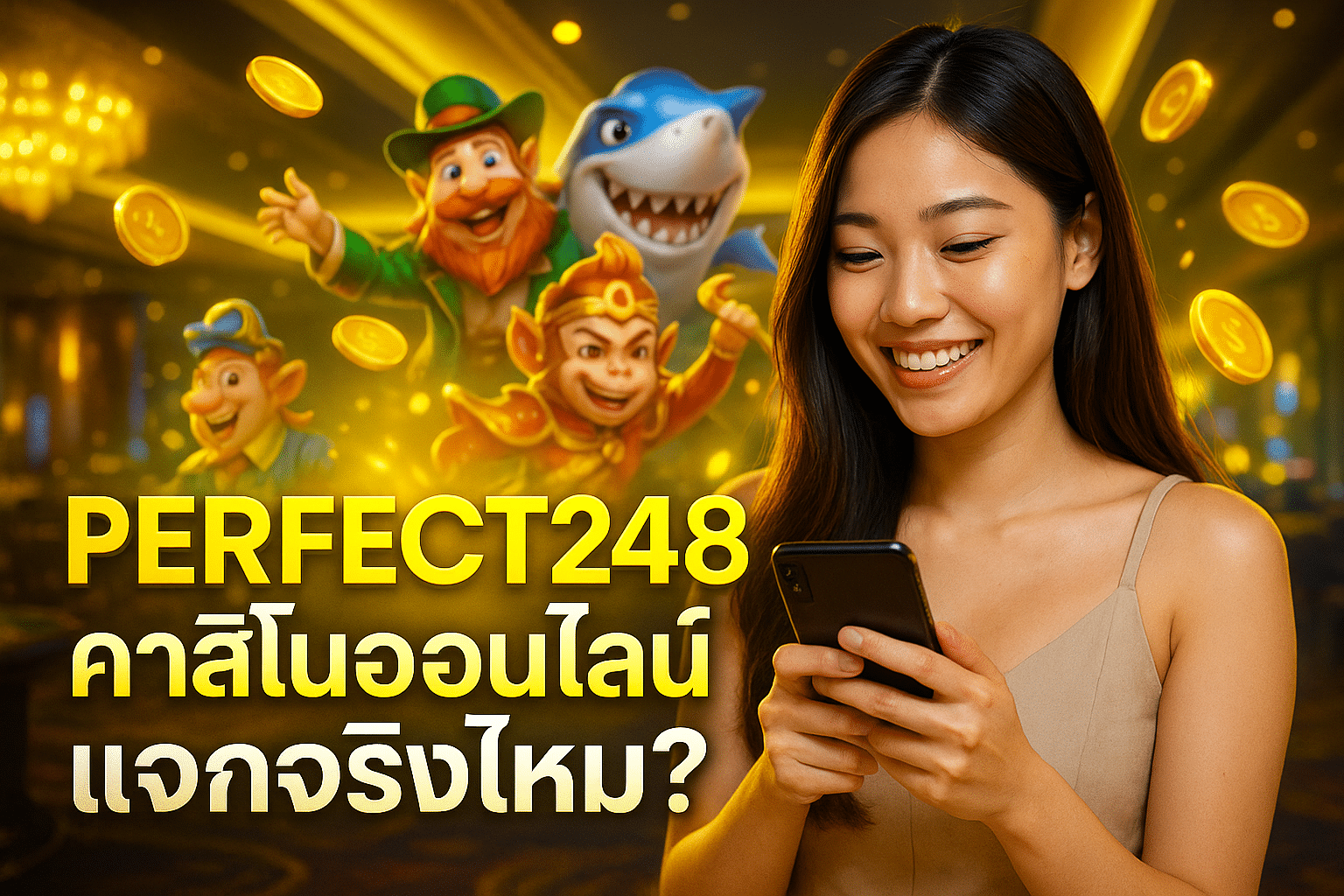 PERFECT248 คาสิโนออนไลน์ แจกจริงไหม?