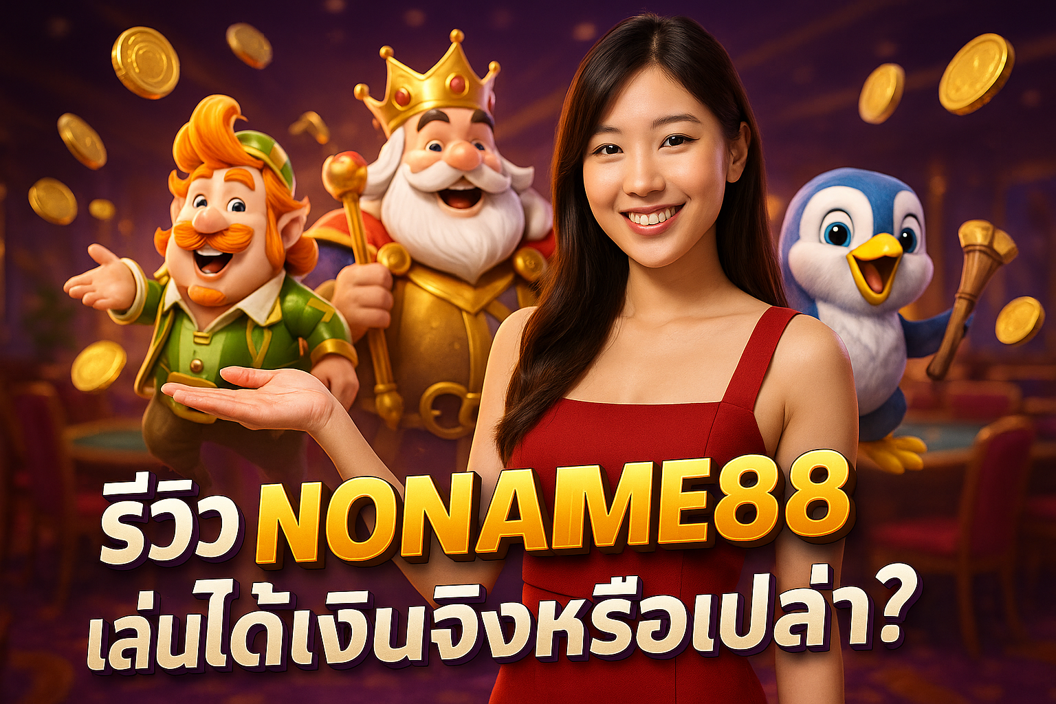 รีวิว NONAME888 เล่นได้เงินจริงหรือเปล่า?