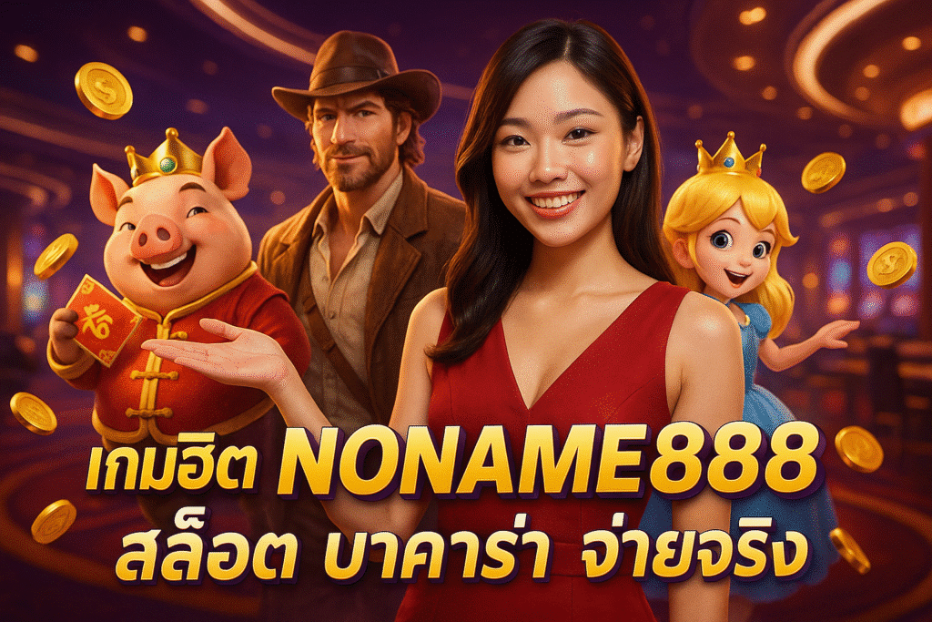 เกมฮิต NONAME888 สล็อต บาคาร่า จ่ายจริง