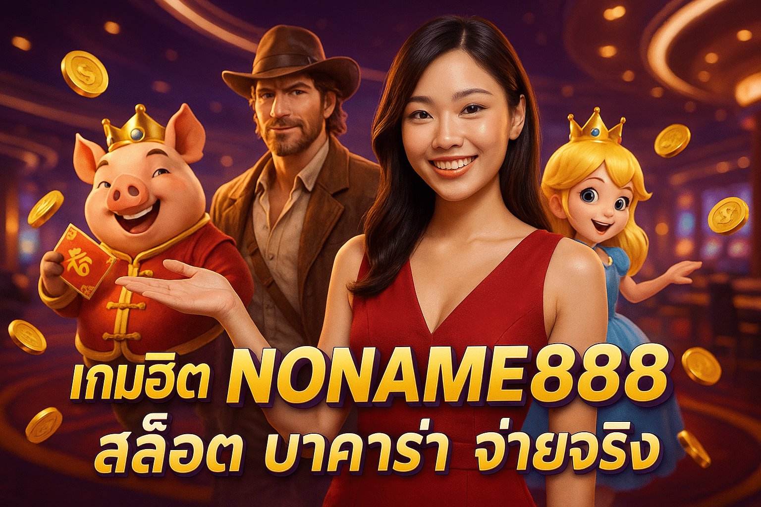 เกมฮิต NONAME888 สล็อต บาคาร่า จ่ายจริง